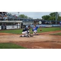 Green Bay Rockers and thhe Fond du Lac Dock Spiders in action