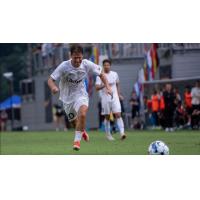 Richmond Kickers' Adrian Billhard in action