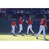 St. Cloud Rox' Jaixen Frost and Will Henson on game night