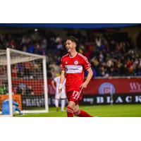 Chicago Fire FC's Brian Gutiérrez in action