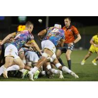 NOLA GOLD battle the Houston SaberCats