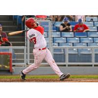 Ottawa Titans' Christian Ibarra at bat