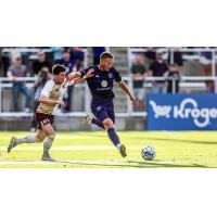 Louisville City FC defender Sean Totsch with possession