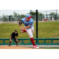 Cleburne Railroaders pitcher Jacques Pucheu