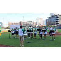 Tulsa Drillers' Brass in the Ballpark with the King Cabbage Music Camp