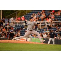 Somerset Patriots' Blane Abeyta on the mound