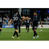 Colorado Springs Switchbacks FC's Yosuke Hanya and Maalique Foster on game night