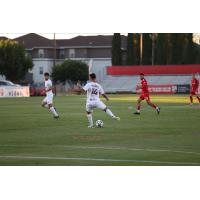 Richmond Kickers' Gui Franca in action