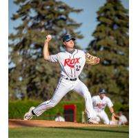 St. Cloud Rox' Hunter Day on the mound