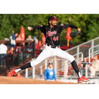 Fargo-Moorhead RedHawks' Kelvan Pilot on the mound