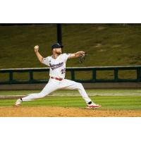 Cleburne Railroaders' Chandler Casey on the mound