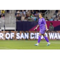 San Diego Wave FC goalkeeper Kailen Sheridan