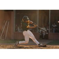 Sanford Mainers Colin Barczi at bat