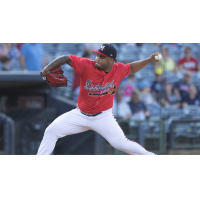 Mississippi Braves' Luis De Avila in action