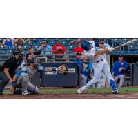 Tulsa Drillers' Damon Keith at bat