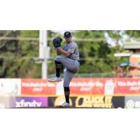 Montgomery  Biscuits' Cole Wilcox on the mound