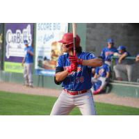 Green Bay Rockers' Mulivai Levu  at bat