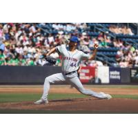 Syracuse Mets' Joey Lucchesi on the mound