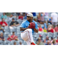 Mississippi Braves' Luis De Avila in action