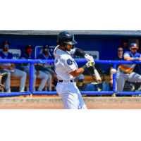 Biloxi Shuckers' Eric Brown Jr. at bat