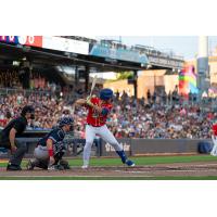 Tulsa Drillers' Damon Keith at bat