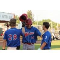 Green Bay Rockers' Nick Harms and Mateo Matthews on game night