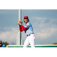 Cleburne Railroaders' Johnathon Tripp on the mound