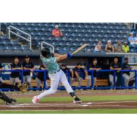 Biloxi Shuckers' Brock Wilken at bat