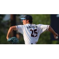 St. Cloud Rox' Dallin Harrison in action