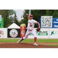 Winnipeg Goldeyes pitcher Zac Reininger