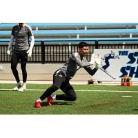 Goalkeeper Luis Zamudio with Colorado Springs Switchbacks FC