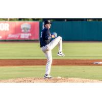 Charleston RiverDogs' Drew Dowd on the mound