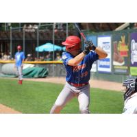 Green Bay Rockers outfielder Nick Harms at bat