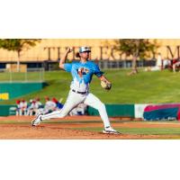 Montgomery Biscuits' Adam Leverett on the mound