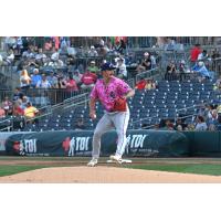 Pensacola Blue Wahoos' Tristan Stevens on the mound