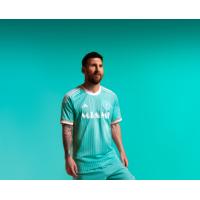 Lionel Messi in Inter Miami CF's third kit, part of the Archive Collection