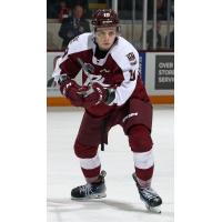 Caden Taylor of the Peterborough Petes