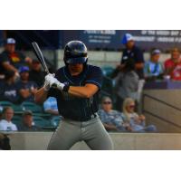 Fond du Lac Dock Spiders' Aiden Jolley at bat