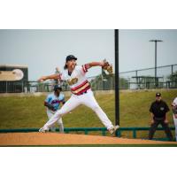 Cleburne Railroaders' Johnathon Tripp on the mound