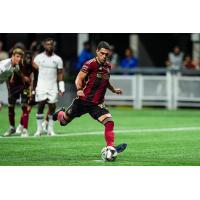 Atlanta United's Daniel Ríos in action