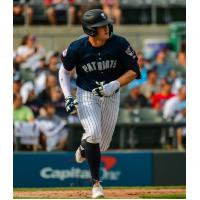 Somerset Patriots designated hitter Tyler Hardman