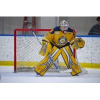 Goaltender David Fessenden with Canisius College