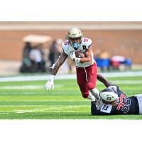 Michigan Panthers wide receiver Samson Nacua vs. the Houston Roughnecks