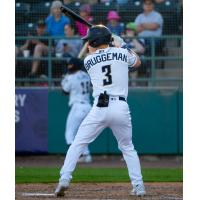 Tri-City Dust Devils' Kevin Bruggeman at bat