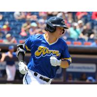 Akron RubberDucks infielder Milan Tolentino