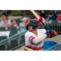 Cleburne Railroaders' Brian O'Grady at bat