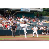 Salt Lake Bees pitcher Reid Detmers