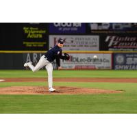 Somerset Patriots' Bailey Dees on the mound