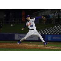 Syracuse Mets' Justin Jarvis on the mound