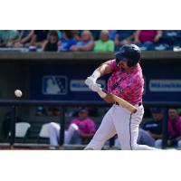 Pensacola Blue Wahoos at bat